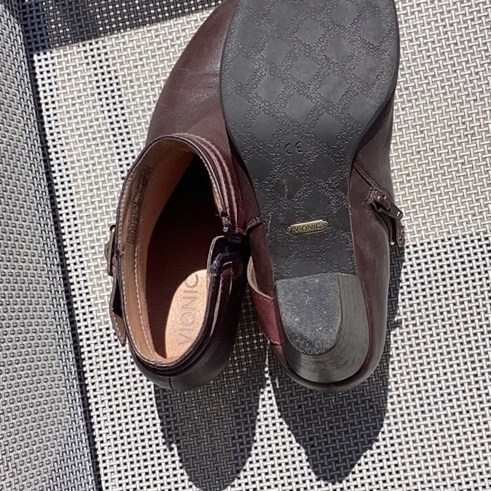 Vionic Trinity Leather Booties - image 3